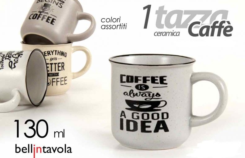 Tazzina Per Caffè In Ceramica 130ml