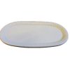 Piattino In Ceramica Ovale Arabesque