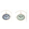 Orologio  In Metallo Con Staffa ovale due modelli assortiti