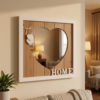 Specchio Decorativo Cuore "HOME"