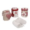 Set 2 Lavette In Confezione Barattolo In 3 Fantasie