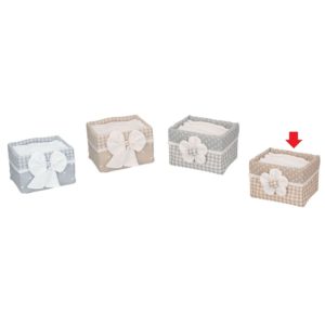 Set 4 Lavette In Confezione Cassetto In 4 Fantasie