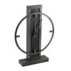 Orologio Da Tavolo In Metallo E Legno