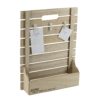 Portamemo In Legno Con Mensola E Vano Linea Calliope