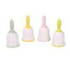 Set 4 Campanelli In Ceramica Rotondi Assortiti