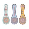 Mattonella Poggiapentole In Ceramica Multicolr Con Fantasie
