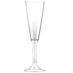 Set 18 Flute Maxi Linea USA & RIUSA 160cc Trasparente