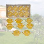 Set 3 Confezioni Da 8 Pezzi Candele Alla Citronella Forma Limone
