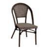 Sedia In Alluminio Textilene Modello Savannah Color Noce