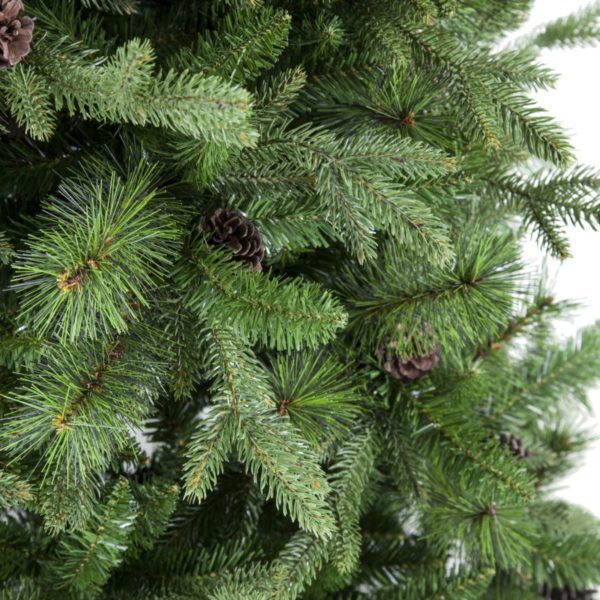 Albero Natale Con Pigne Modello Sinai Altezza 270 cm