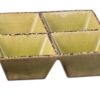 Set 3 Antipastiere In Ceramica 4 Vaschette Linea Susy