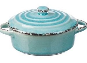 Set 3 Casseruole In Ceramica Con Coperchio Linea Susy