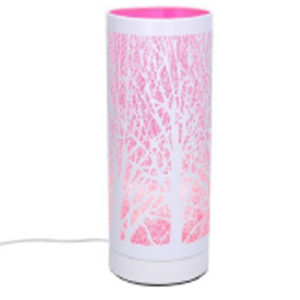 Lampada Linea Aroma In Metallo Touch Colore Rosa