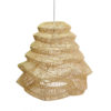 Lampadario In Rattan Color Naturale