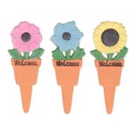 Decorazione Fiore Welcome In Terracotta