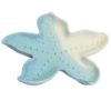 Svuotatasche In Ceramica Bianco E Azzurro Linea Mare Stella Marina