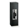 Cantinetta cartone 1 posto stampa/caldo nera 6 pz