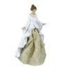 Statua donna in resina vestito ottocentesco