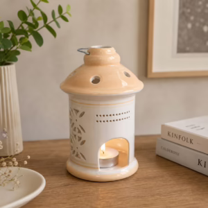 Lanterna in Ceramica  Luce e Aroma per la tua Casa