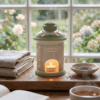 Lanterna in Ceramica "Green Cottage"