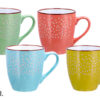 Set 2 tazze mug in ceramica 200ml. color
