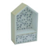 Mensola legno Lucia casetta con cassetto
