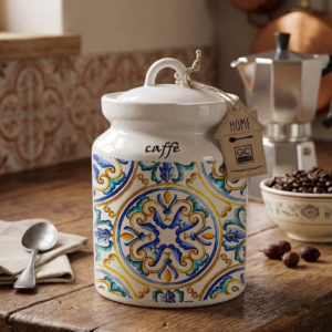 Barattolo in ceramica per caffè