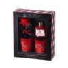 Kit diffusore di fragranza con fiori + bastoncini+2 candele profumate