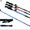 Bastone di alluminio trekking max 135 cm