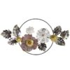 Quadro metallo fiori multi color cm 91,4x 5,1 x 49,5