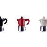 Caffettiera in alluminio per induzione 3 tazze 14,5x9x16 cm