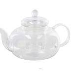 Teiera vetro  borosilicato 20x12 H12 0,80L