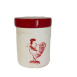 Barattolo cucina gallo Øcm.10,5H11,5
