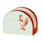 Portatovaglioli gallo cm.12x6H10