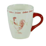 Tazza mug gallo  cm.12,5x9H10,5