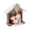 Natività ceramica con led