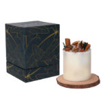 Candela cera profumata Arancia cm 13,5x13x5 h 17