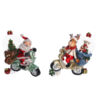 Palla di vetro scooter multicolor 2 assortite 2 pezzi
