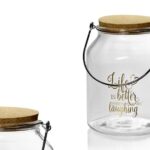 Barattolo vetro gigante 3400 ml tappo sughero