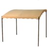 Gazebo Georgia mt.2.5 x 3 mt h 2.5 acciaio