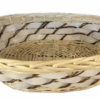 Cesta vimini naturale ovale