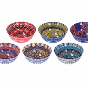 Set 2 Ciotole In Ceramica Linea Marrakech