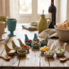 Set 3 Cucchiai Finger Food in Ceramica – Linea Susy 3 confezioni