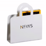 Portariviste in ferro modello borsa 3 colori