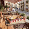Vassoio Rettangolare Linea Bistrot In Legno
