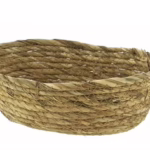 Cesto ovale basket natura 24x18x8