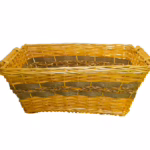 Cesta rettangolare alta 2 manici