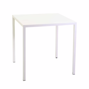 Tavolo Autolivellante New Elma - Bianco 70x70 cm