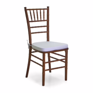 Sedia legno chiavari noce c/cuscino cm40x40h43/92 2 Pz