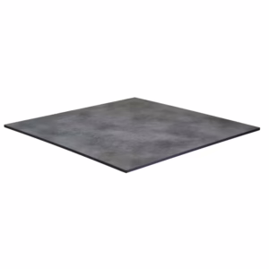 Top Tavolo HPL Grigio Quadrato 59x59 cm - Spessore 1 cm